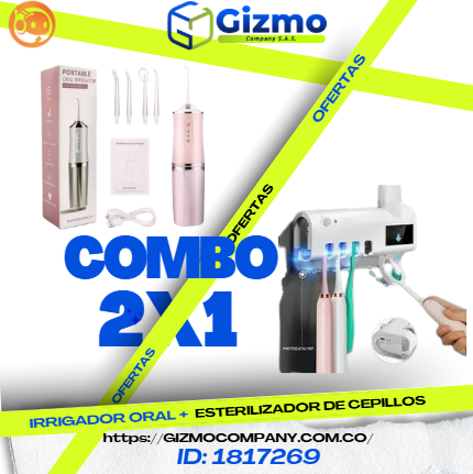 Combo Irrigador Oral + Esterilizador Cep